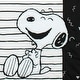 preview thumbnail 8 of 8, Lambs & Ivy Classic Snoopy White/Black/Gray 3-Piece Baby Crib Bedding Set