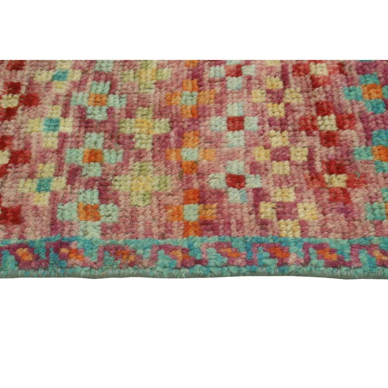 Balochi Ade Purple/Red Rug - 5'3" x 8'1"