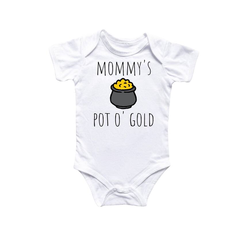 St. Patricks Day Irish - Baby Boy Girl Clothes Infant Bodysuit Funny Cute Newborn 9 - White - Newborn
