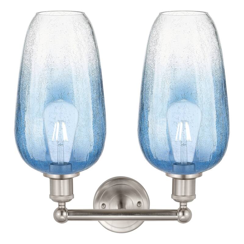 Innovations Lighting Endless Possibilities Edison - Brookhaven Flute - 2 Light 16" Bath Vanity Light