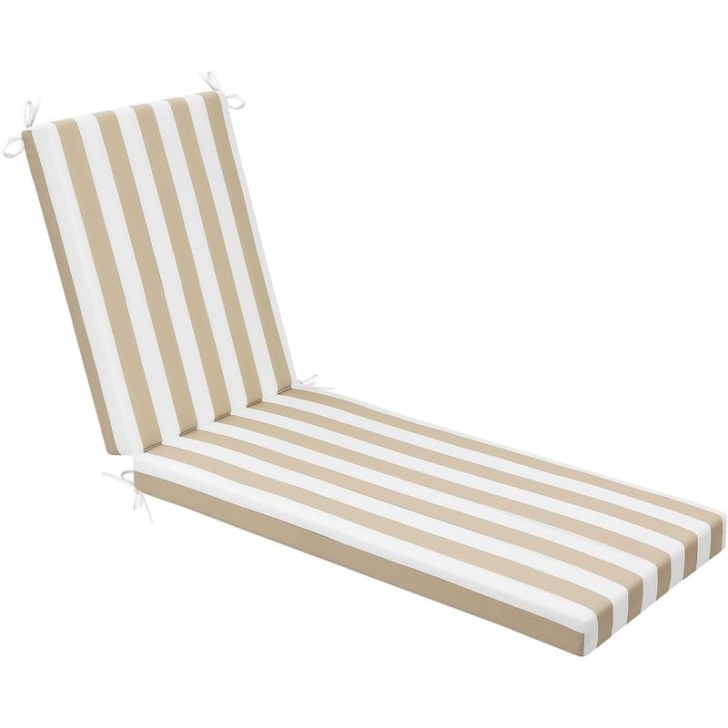 WINSOON Chaise Lounge Cushions Outdoor 72 x 21 x 3 Inch
