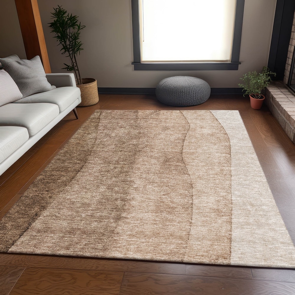 Premium Washable Super Soft Chunky Ombre Mayfield Rug