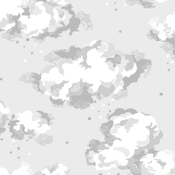 slide 2 of 4, Cath Kidston Silver Linings Neutral Wallpaper