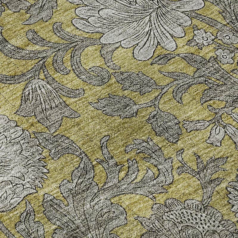 Premium Washable Super Soft Floral Mayfield Rug
