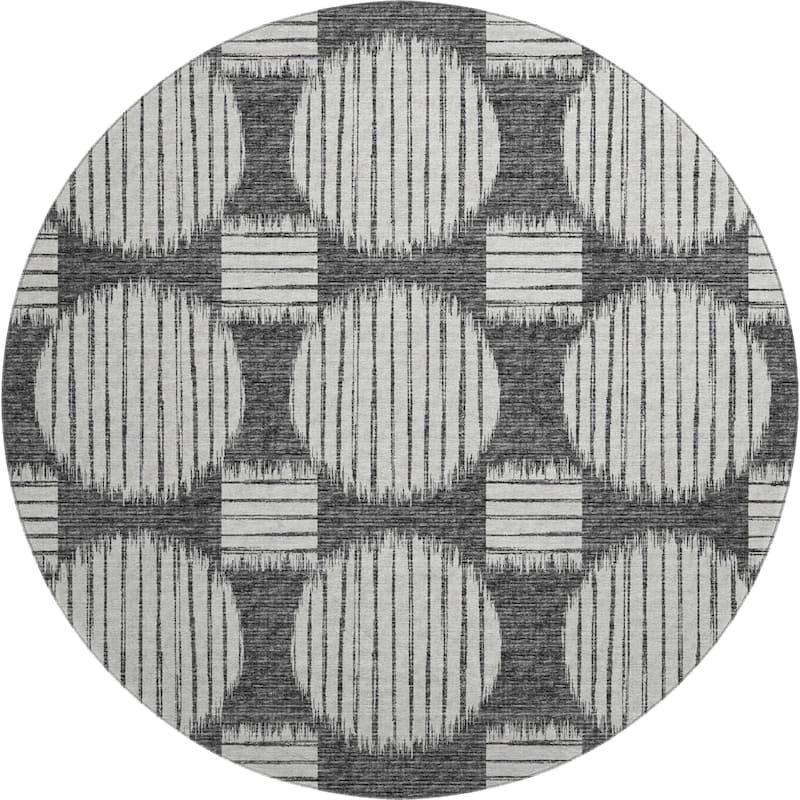 Premium Washable Super Soft Contemporary Geo Mayfield Rug