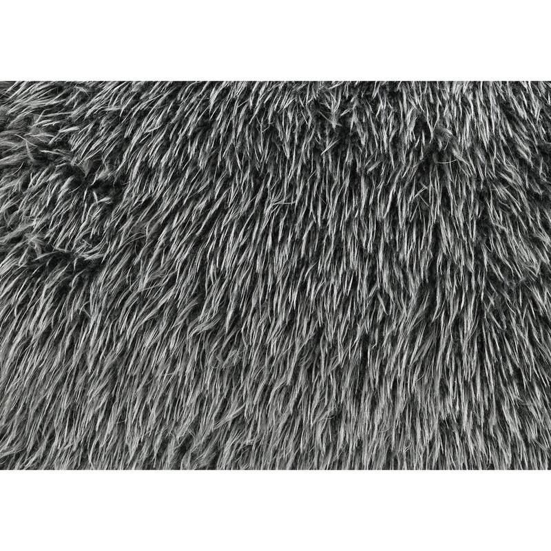 Modern Soft Dark Gray Swivel Chair 1pc