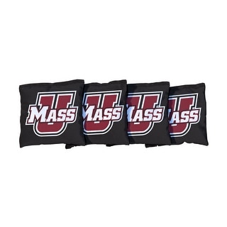 Massachusetts UMASS Minutemen Grey Cornhole Bags