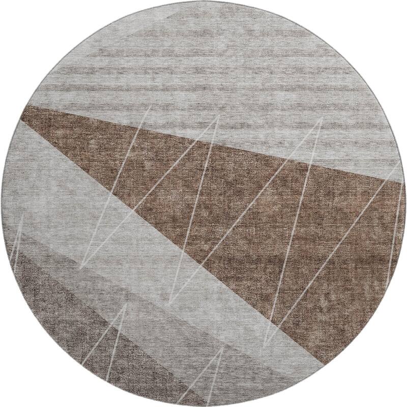Premium Washable Super Soft Geo Abstract Mayfield Rug