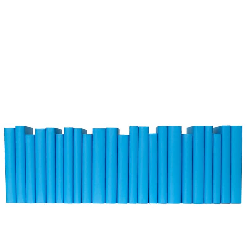 Books Blue Decorative Accessories: Sky Wrapped Color By The Foot