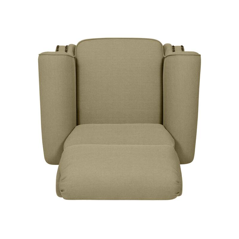 Copper Grove Jessie Tan Push Back Recliner Chair