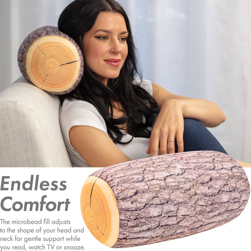 Log Cover Only - Body Pillowcase - Spandex/Nylon Blend for Silky Touch