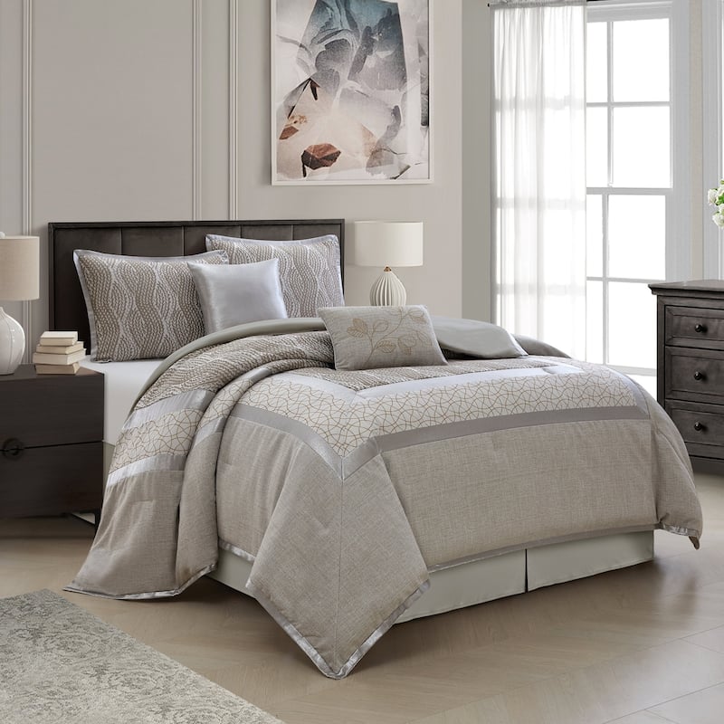 Nanshing Mindy Reversible 6-Piece Comforter Set