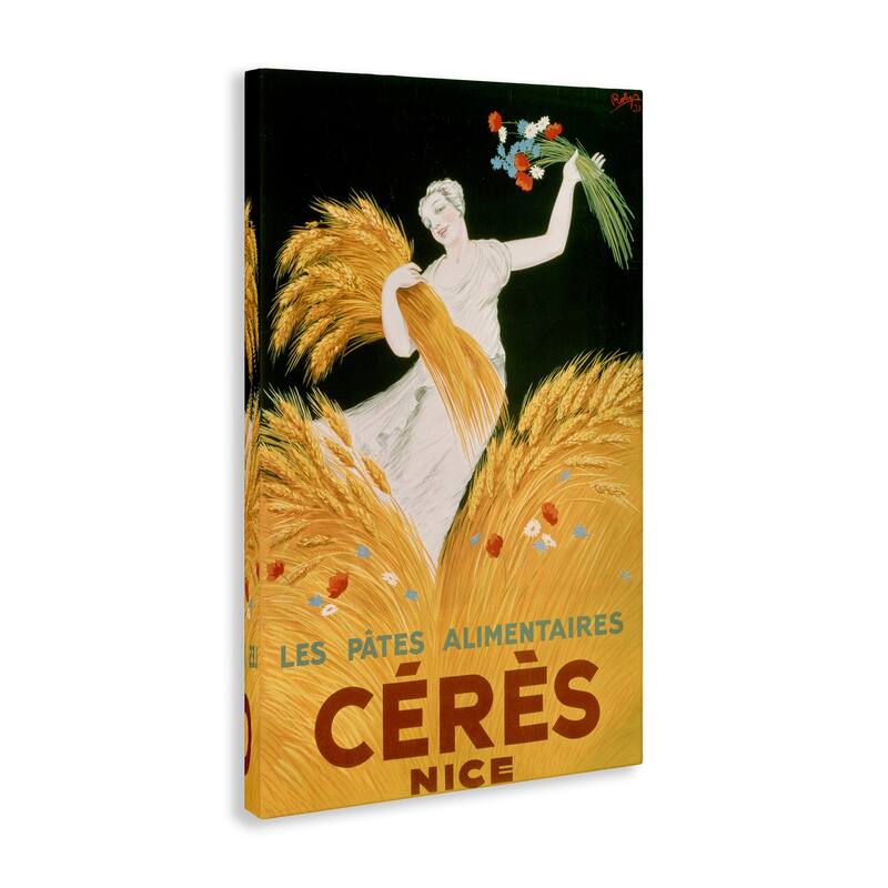 Stupell Antique Ceres Goddess Canvas Wall Art Design By Marcus Jules