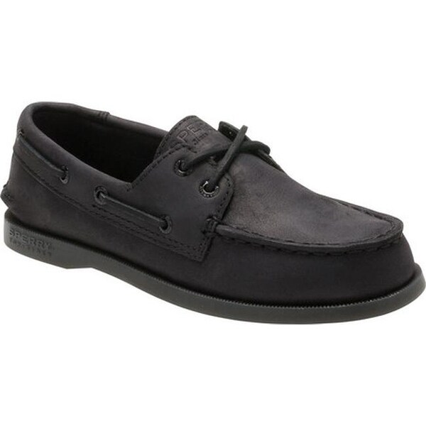 black slip on sperrys