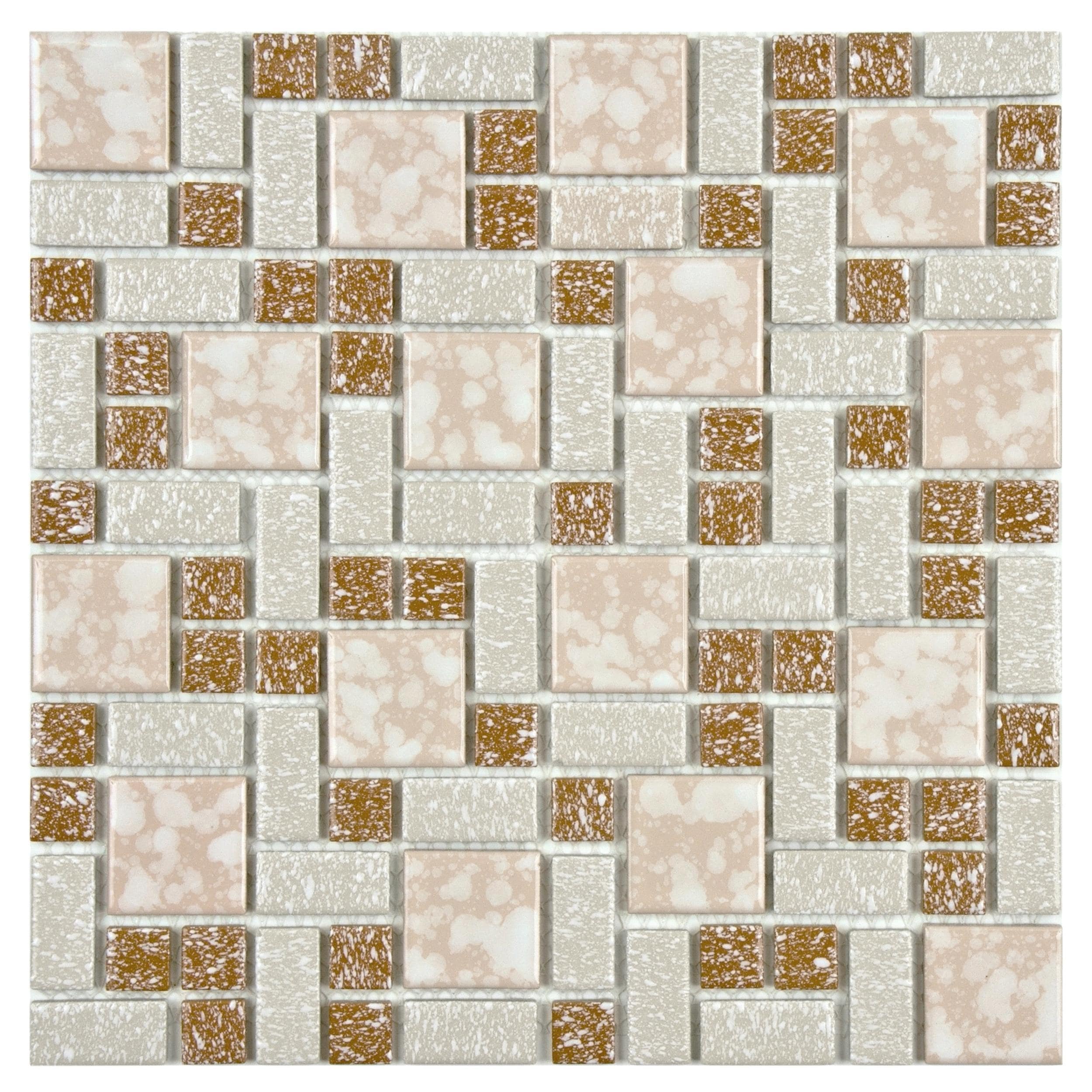 Merola Tile University Beige 11-3/4" x 11-3/4" Porcelain Floor and Wall Tile