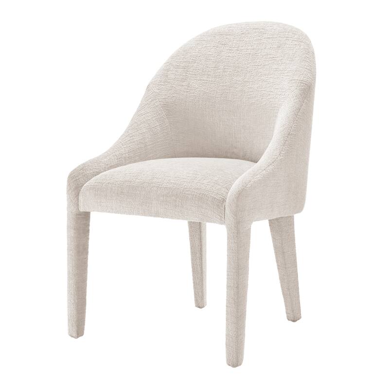 NPD Furniture Stacy Chenille Dining Side Chair - Seville Beige