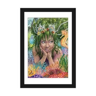 iCanvas "Call To The Court Mermaid" by Sara Burrier - Bed Bath & Beyond ...