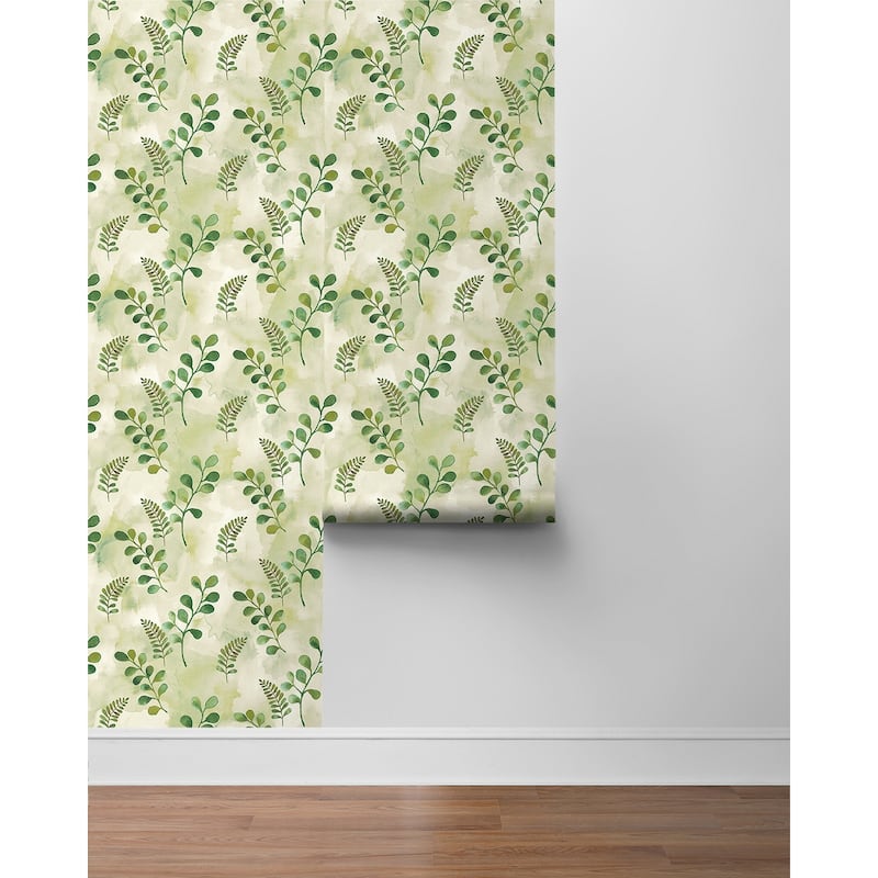 NextWall Woodland Walk Peel and Stick Wallpaper
