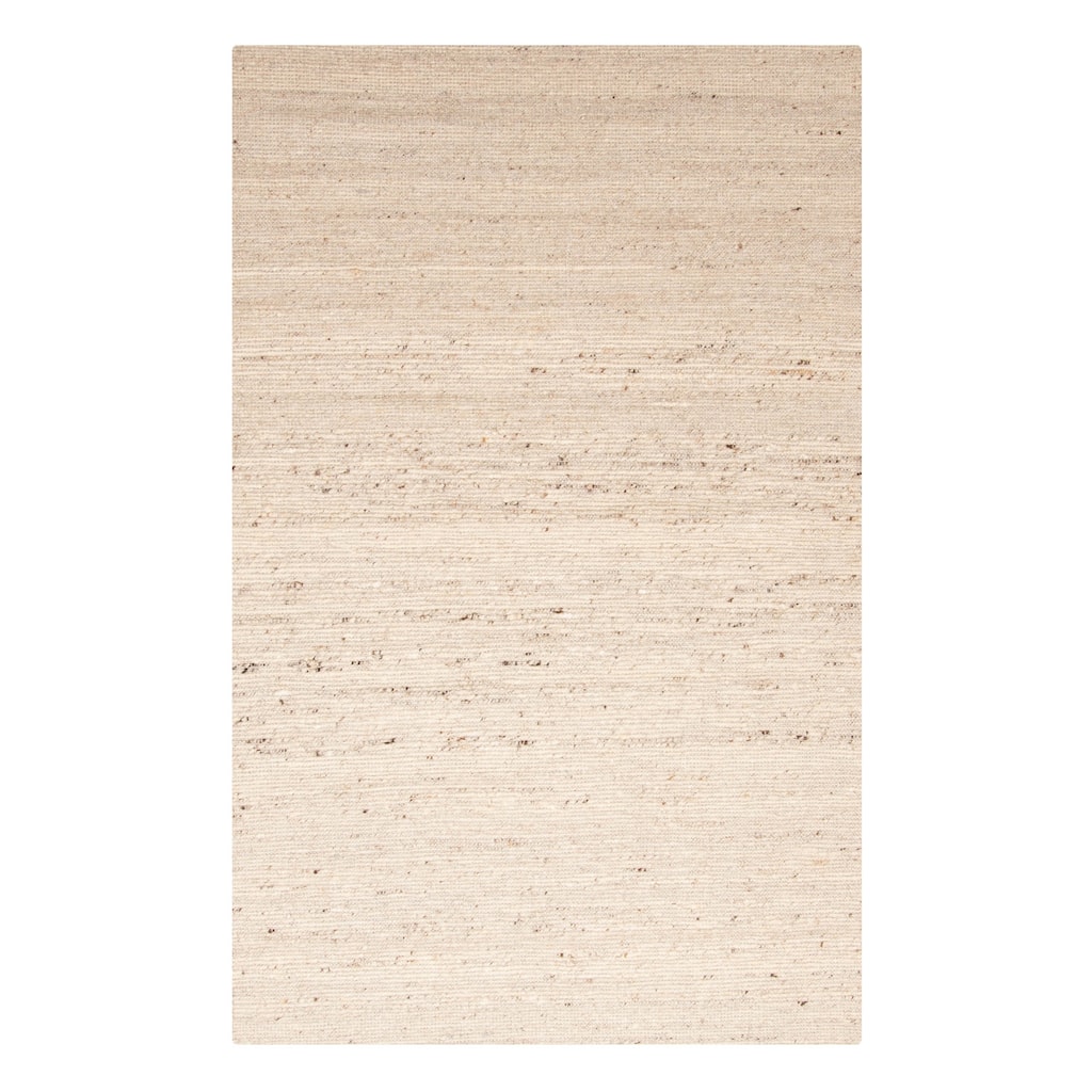 ECARPETGALLERY Braid weave Sienna Tan Wool Rug - 5'0 x 7'10