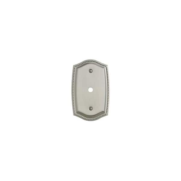 Baldwin 4795.CD Rope Design Cable Outlet Solid Brass Switch plate