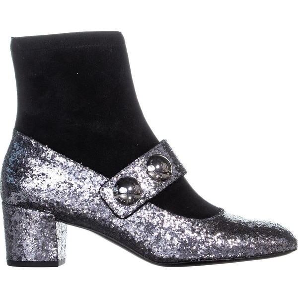 marc jacobs silver boots