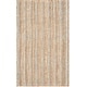 preview thumbnail 128 of 171, SAFAVIEH Jerneja Handmade Solid Chunky Jute Area Rug 2' x 3' - Grey/Natural