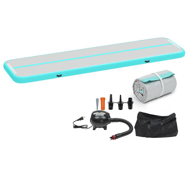 Air Track Tumbling Mat with Electric for Gym Yoga Water