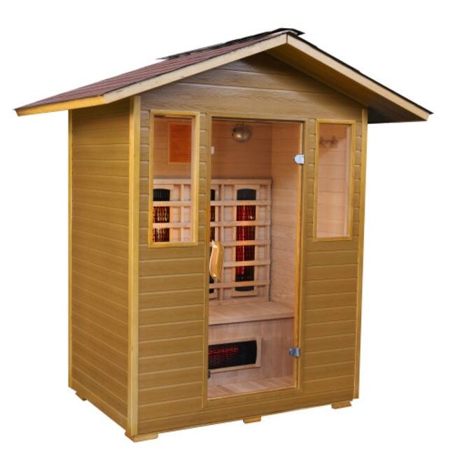 SunRay Grandby 3-Person Outdoor Infrared Sauna