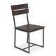 preview thumbnail 2 of 3, Augusta Mango Wood Dining Chairs, Set of 2