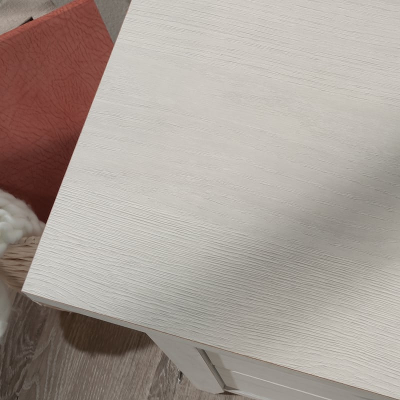 Engineered Wood Transitional Dresser with Six Spacious Drawers