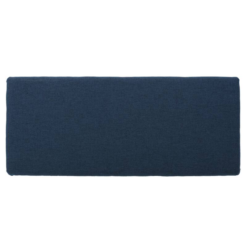 Simple Upholstered Storage Bench Hallway Bench with Nail Trim, Entryway Footrest Seat Leisure Stool Corridor Stool