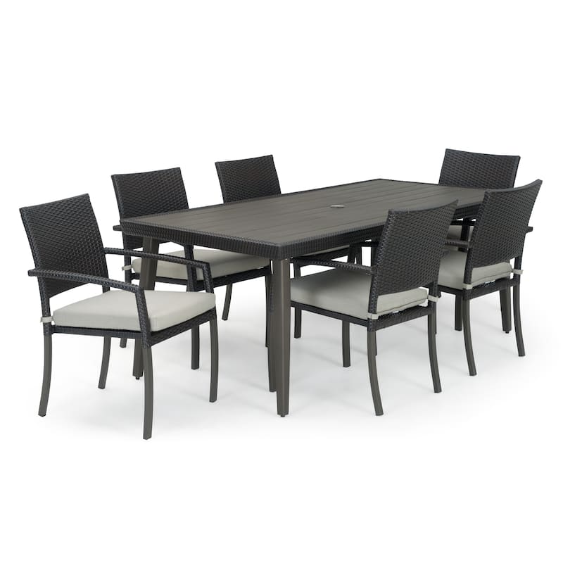 Portofino Casual 15 Piece Sunbrella Outdoor Patio Motion Estate Set