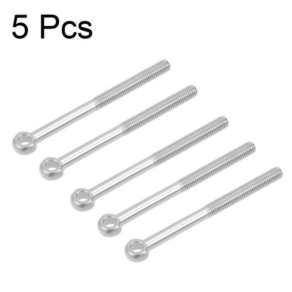 EbuyChX M5 x 20mm Thread Machinery Shoulder Lifting Rigging Eye Bolts 30pcs