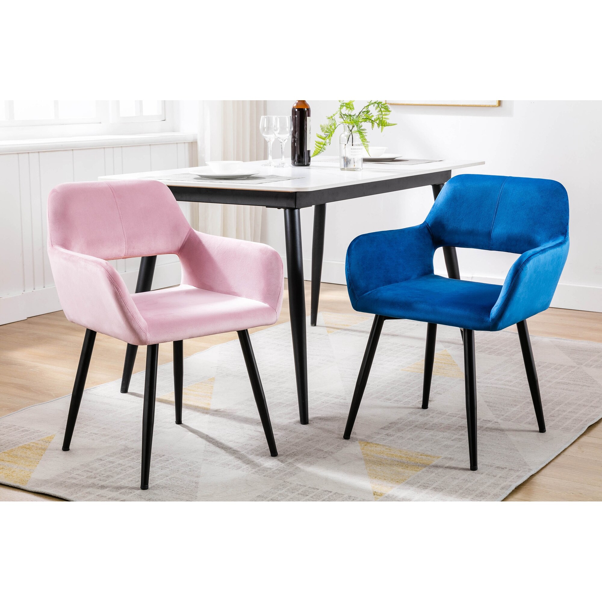 Giana solid hot sale wood dining chair