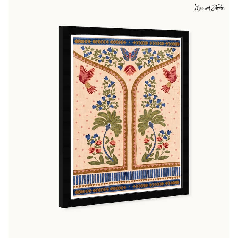 Wynwood Studio Jungle Tapestry Framed Tropical Chinoiserie Art Prints