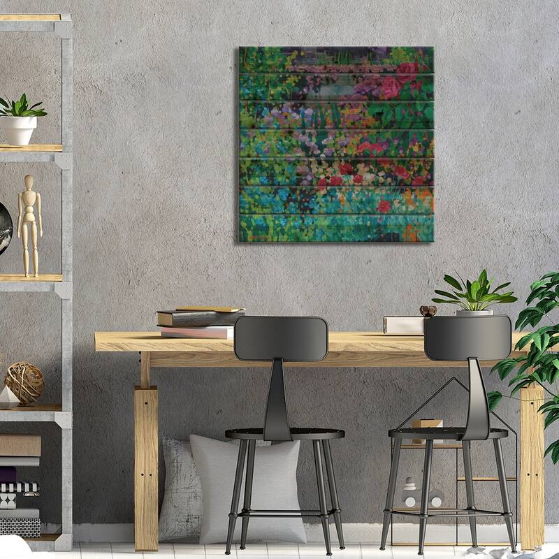 Magic At Misselthwaite Print On Wood by Melissa Read-Devine - Multi-Color
