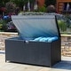 preview thumbnail 26 of 61, Outdoor 52.75"W 140 Gallon Patio Oversize Wicker Storage Bench Deck Box - 52.75"W x 29"D x 26"H
