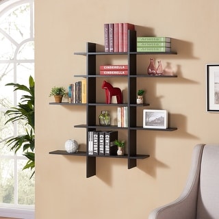 Danya B. Five Level Asymmetric Shelf - White