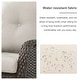 preview thumbnail 55 of 110, Pocassy 3-Piece Outdoor Swivel Bistro Set, Wicker Rocking Chairs