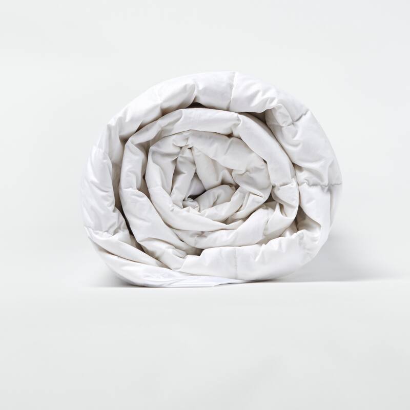 White Down Blanket - 650 Fill Power - 100% Cotton Shell - 230 Thread Count