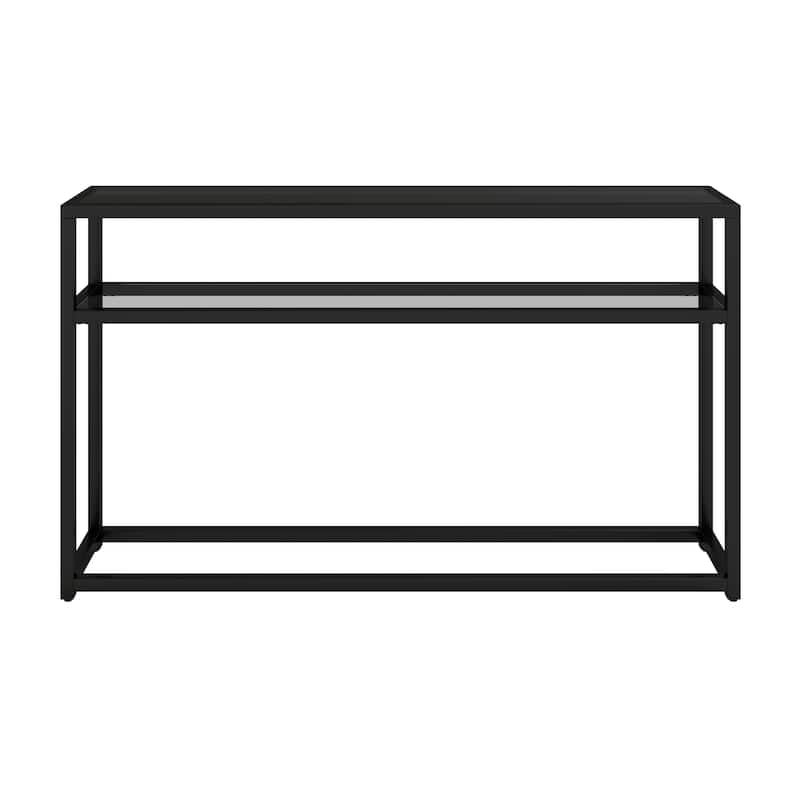 SEI Furniture Baldrick Modern 50" Long Console Table with Shelf