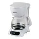 preview thumbnail 1 of 2, 4 Cup Coffee Maker in White White