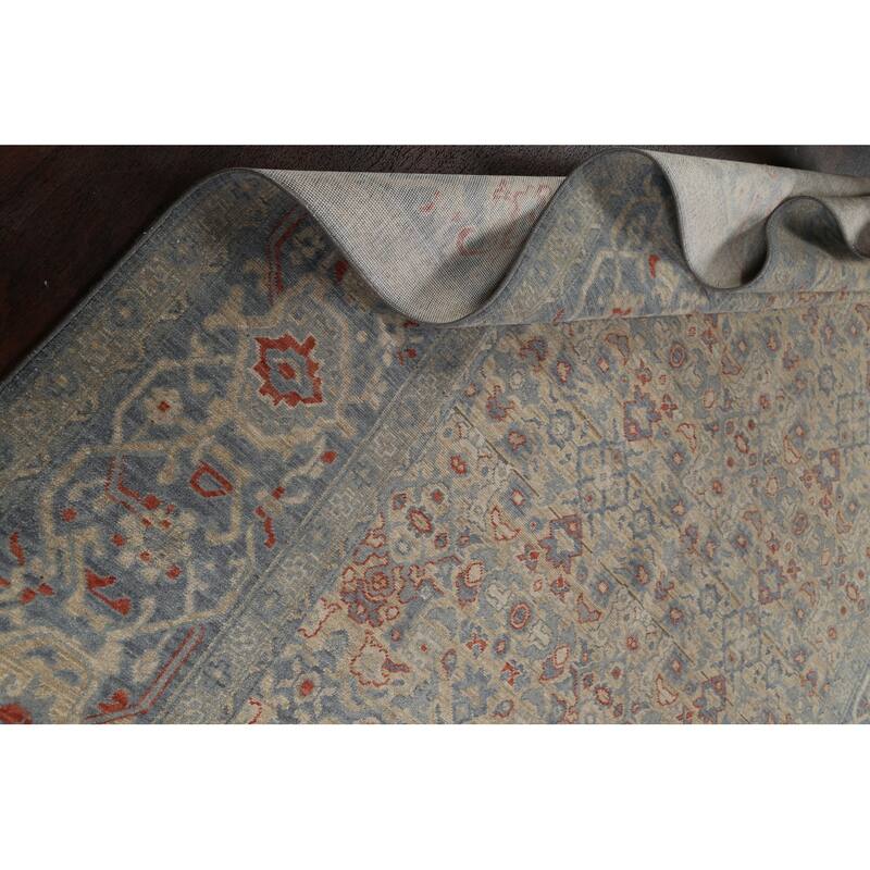 Geometric Traditional Ziegler Turkish Wool Area Rug Decorative Carpet - 6'7" x 9'10"