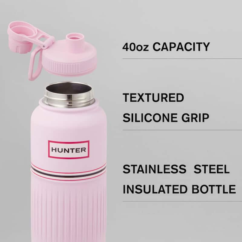 Hunter GoGrip Hydration Stainless Steel Tumbler with Carry Handle