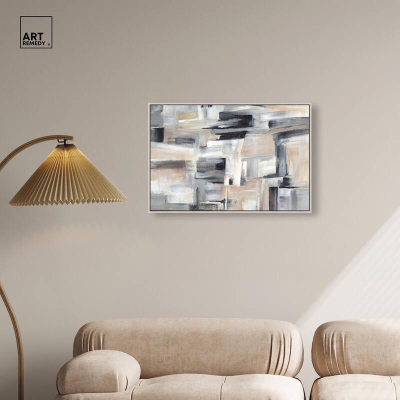 Neutral Nirvana Canvas by Art Remedy
