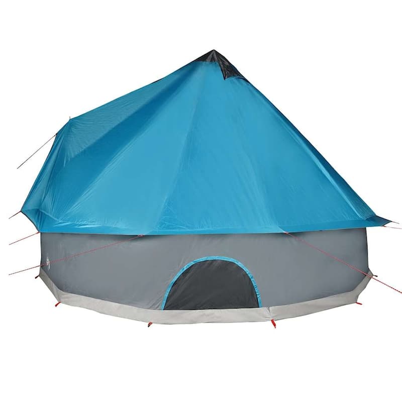 vidaXL Family Tent Tipi Blue Waterproof