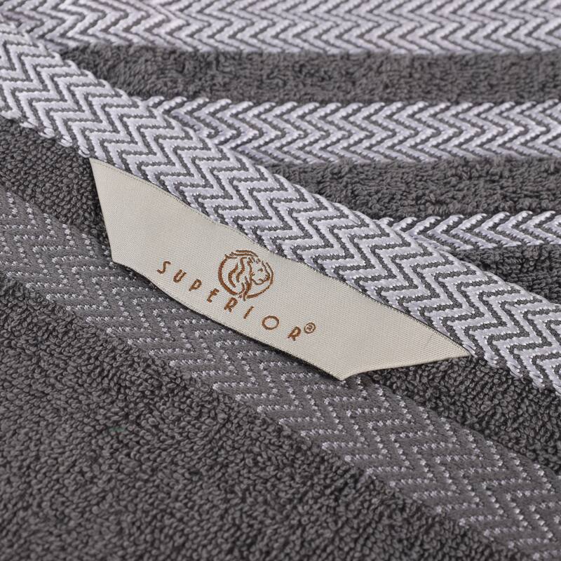 Superior Hays Cotton Absorbent Medium Weight Bath Towels, Set of 2