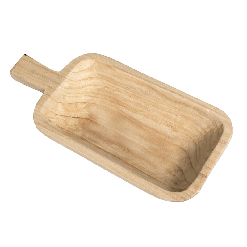 Paulownia Wood Tray - 17" L