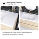 preview thumbnail 56 of 191, Wood Wall-Mounted Bathroom Vanity with Sink and Soft Close Drawers