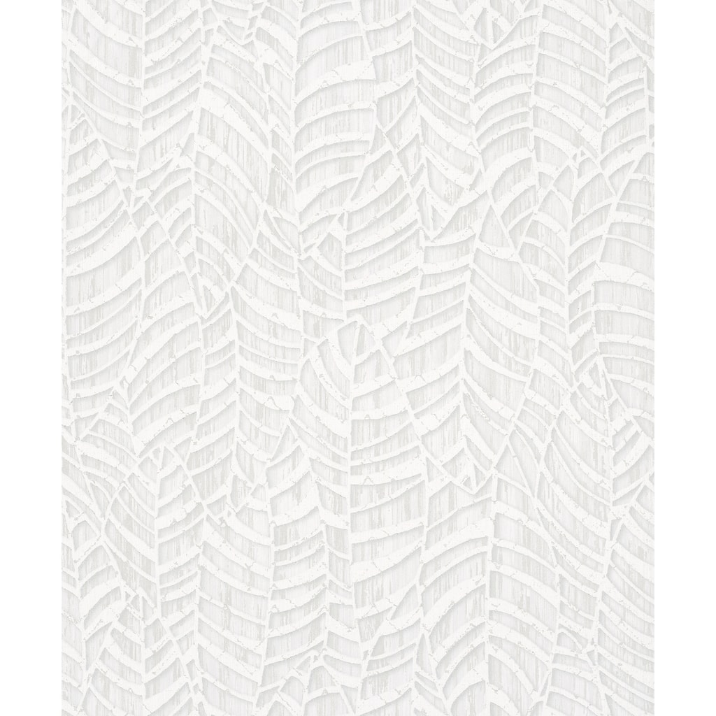 Galerie Wallcoverings Serene Collection Metallic Botanical Leaves Vinyl on Non-woven Wallpaper Roll